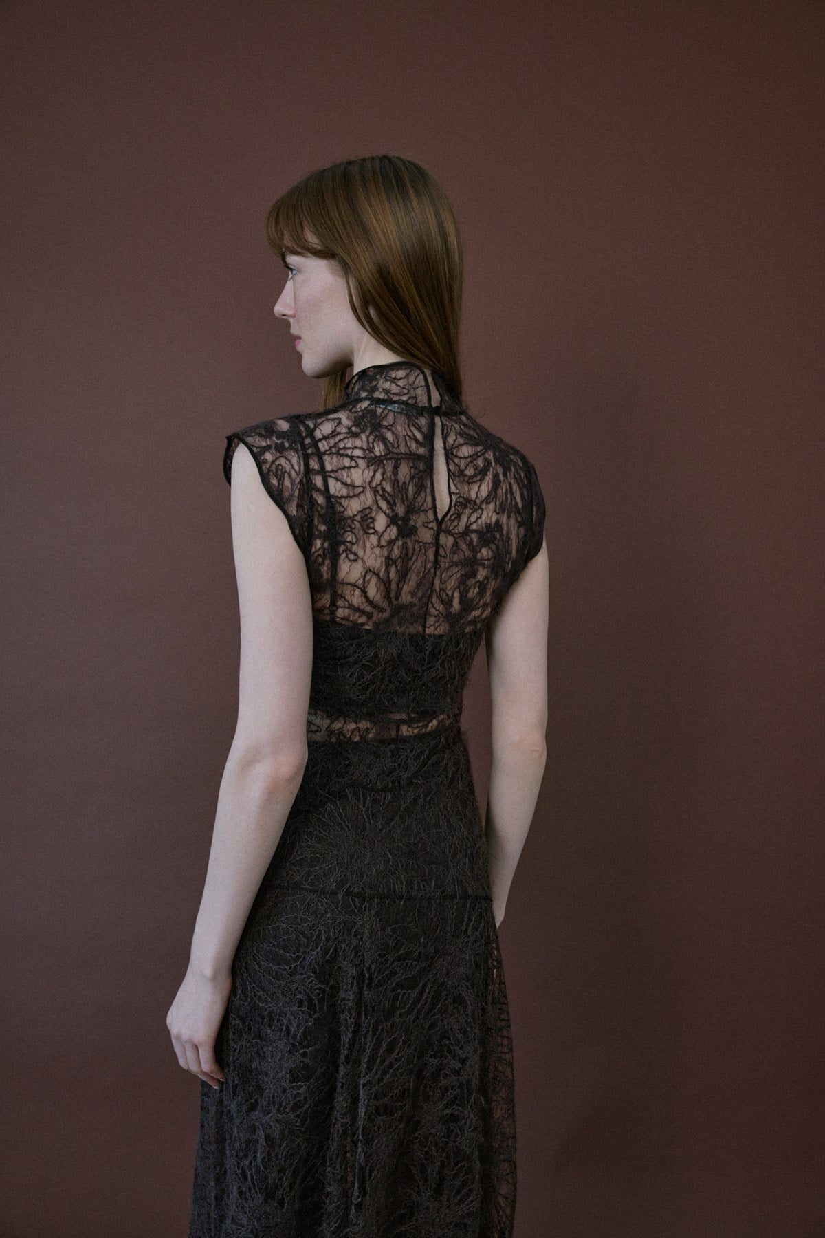 Backless Lace Blouse