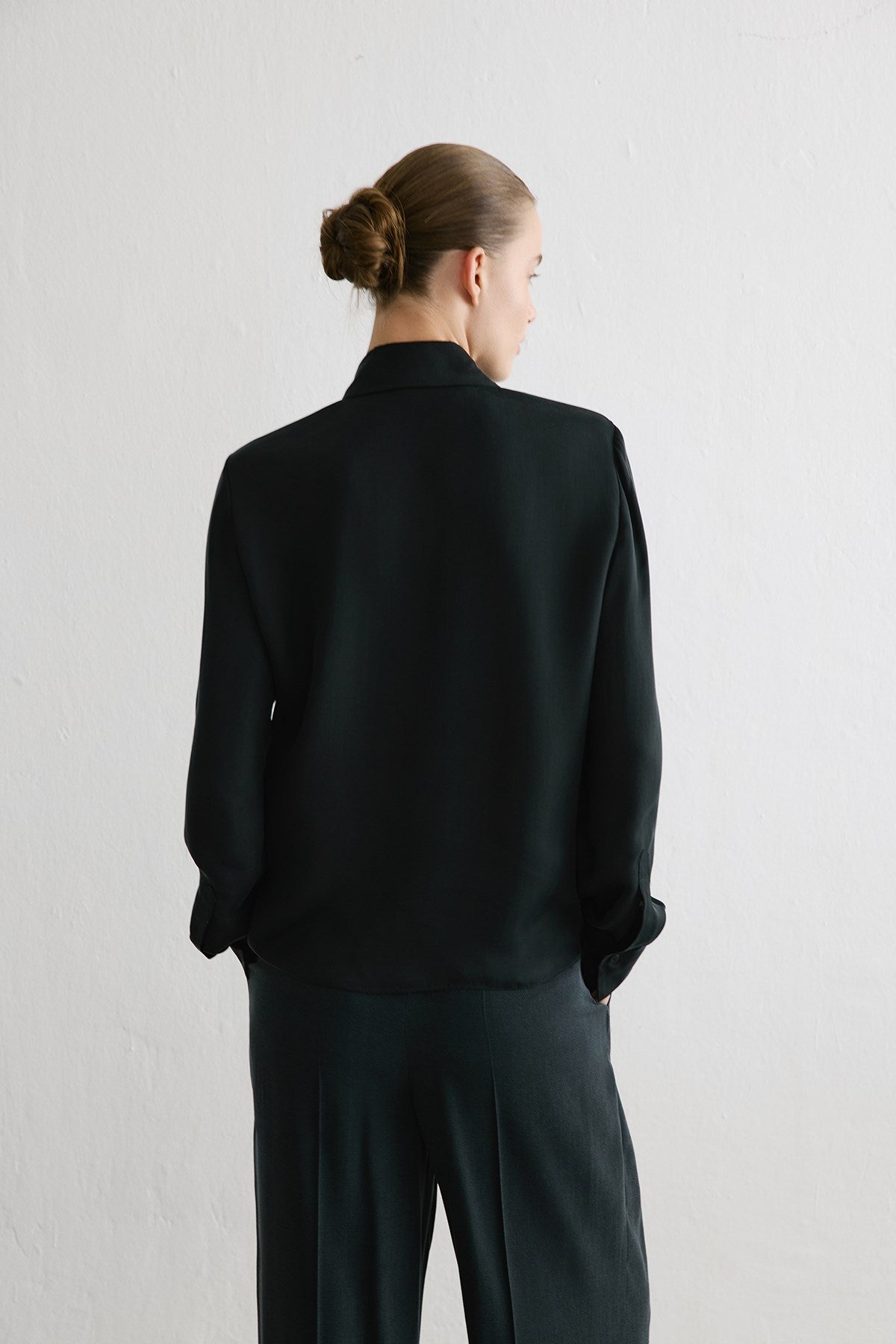 Cuffed Long Sleeve Shirt