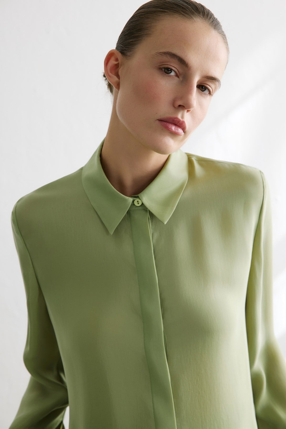 Cuffed Long Sleeve Shirt