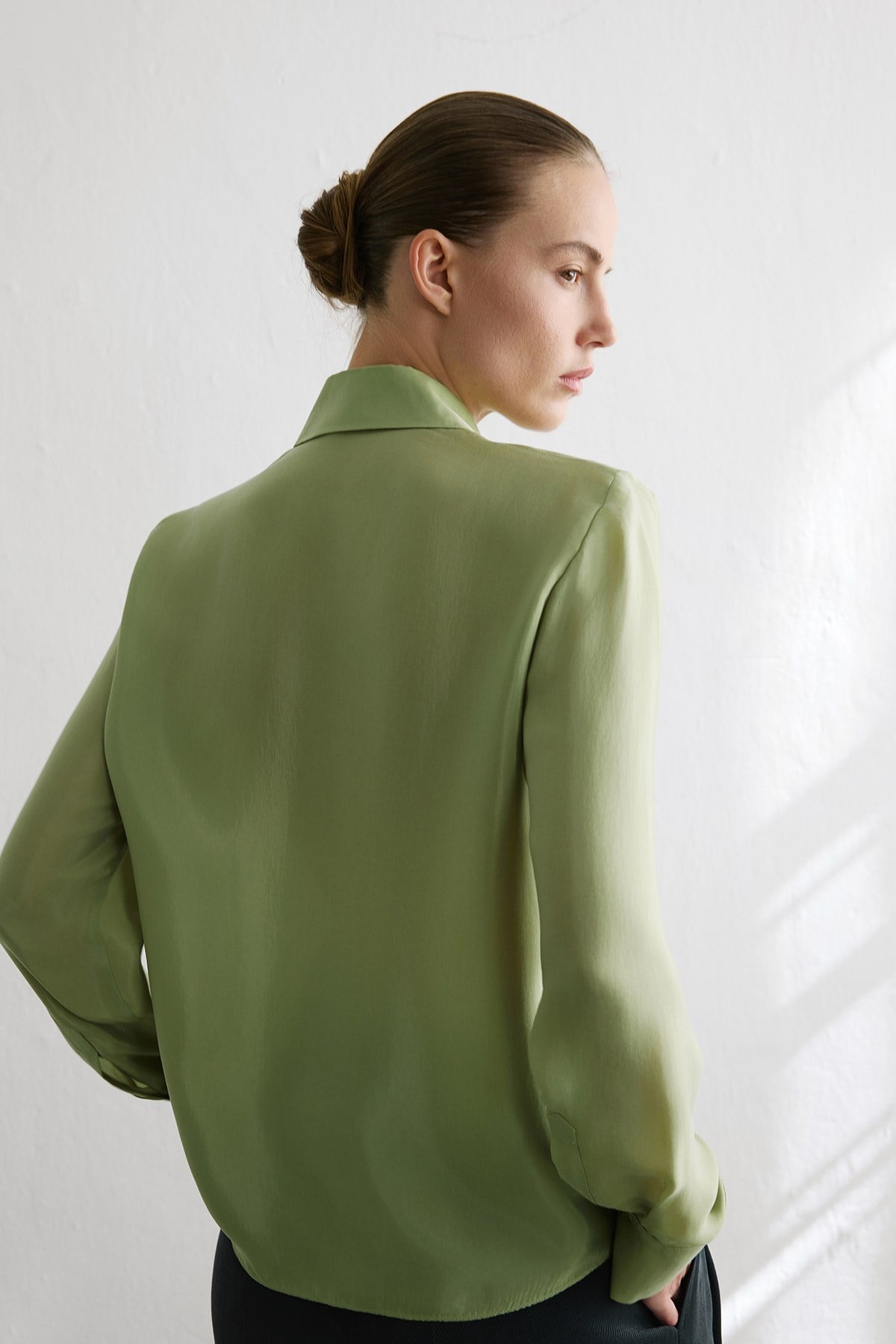 Cuffed Long Sleeve Shirt