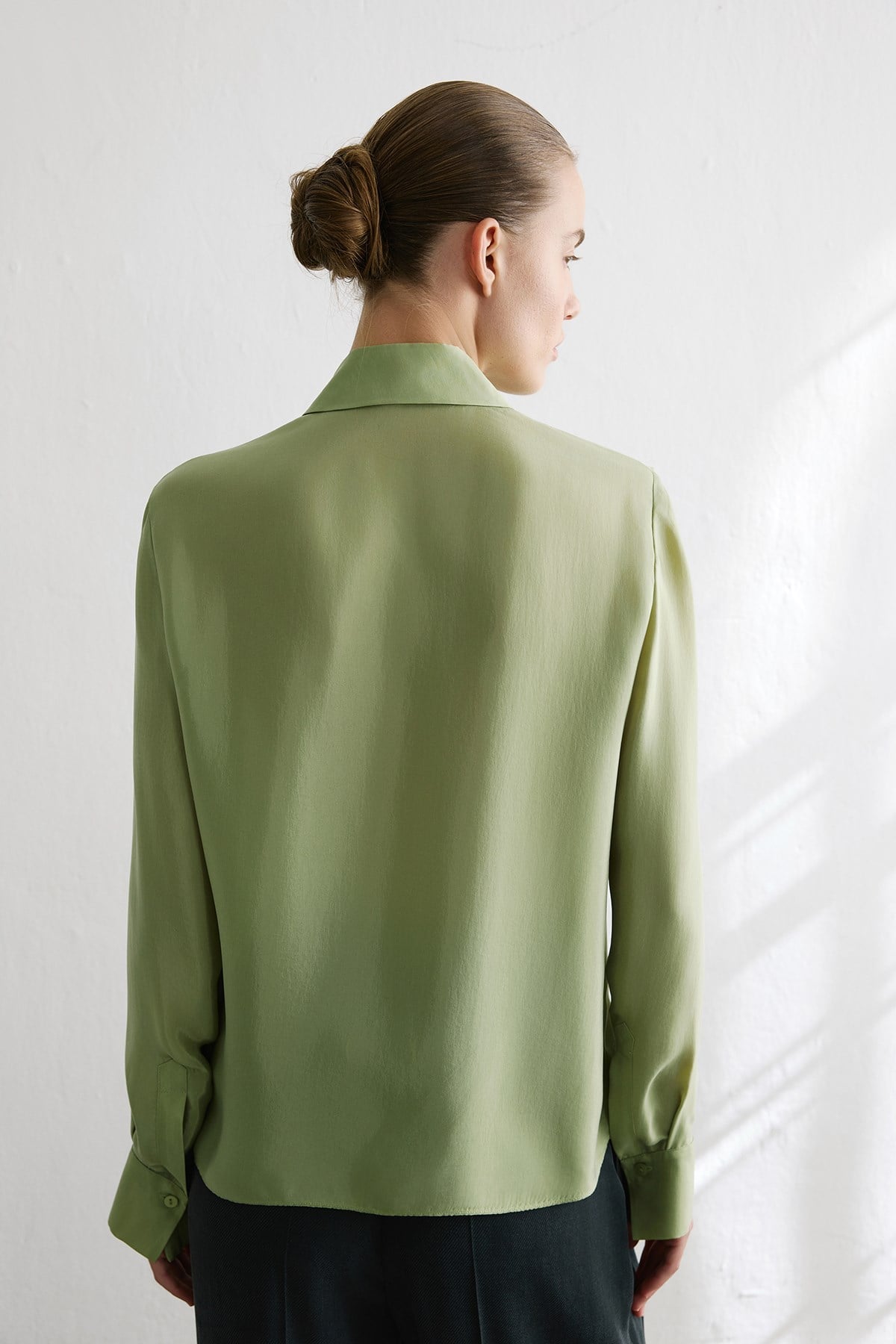 Cuffed Long Sleeve Shirt