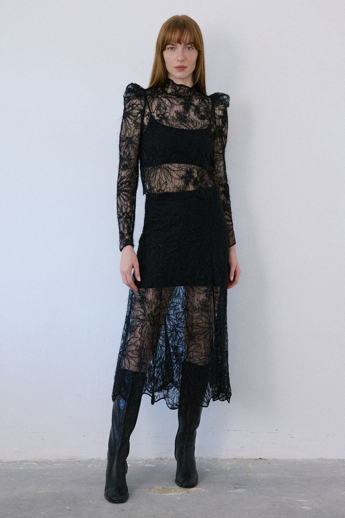 Lace Sheer Blouse