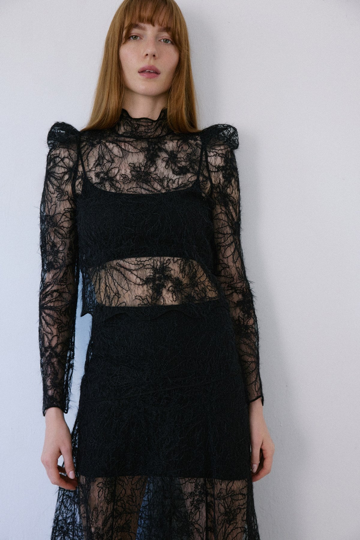 Lace Sheer Blouse
