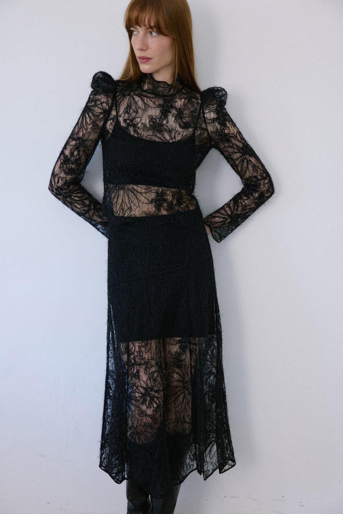 Lace Sheer Blouse