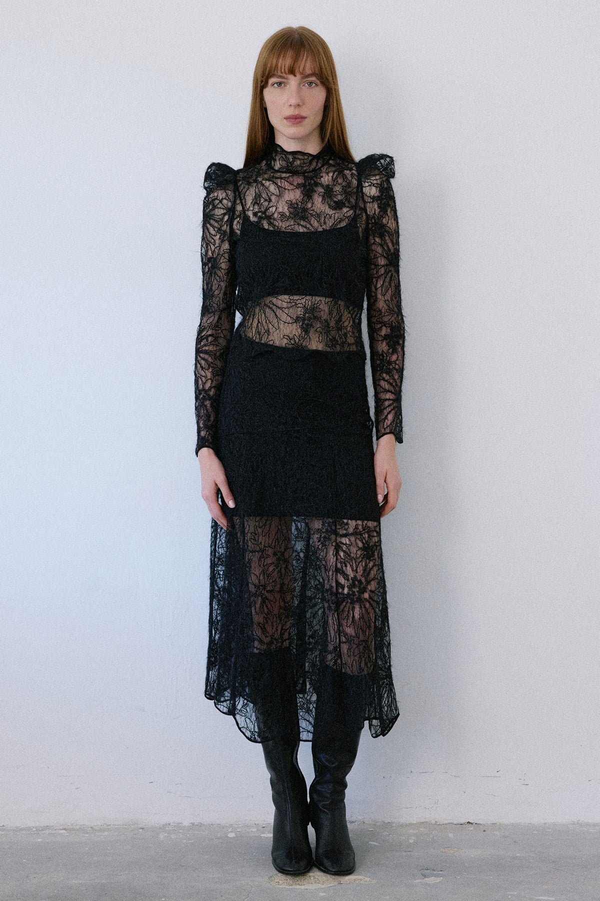 Lace Sheer Blouse