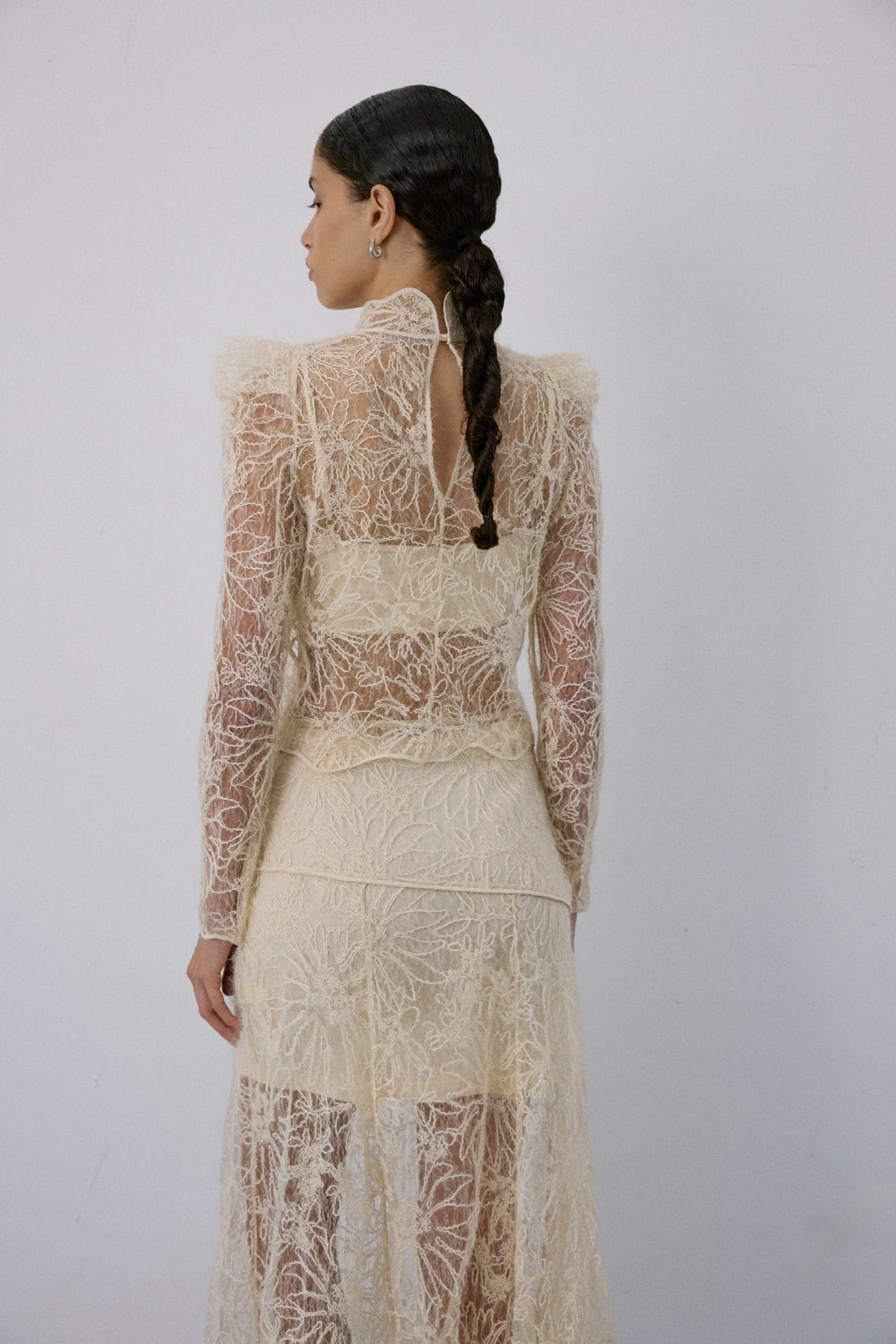 Lace Sheer Blouse