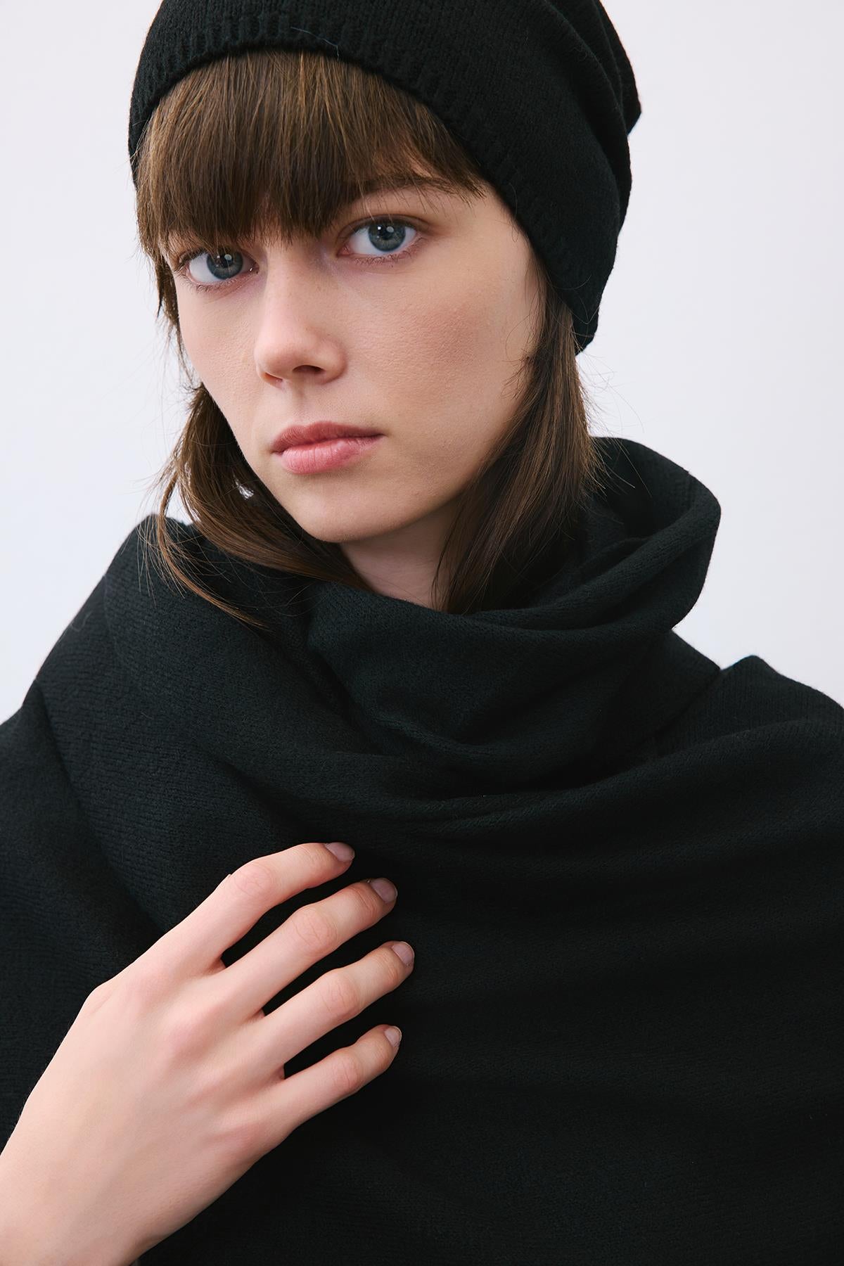 Soft Scarf and Beanie Set