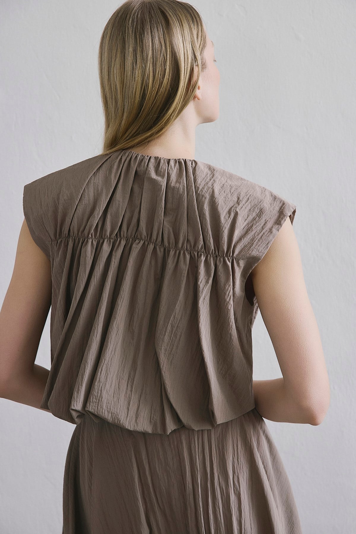 Zippered Drop Shoulder Vest