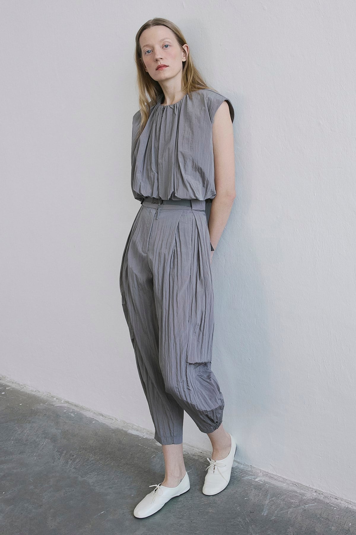 Zippered Drop Shoulder Vest