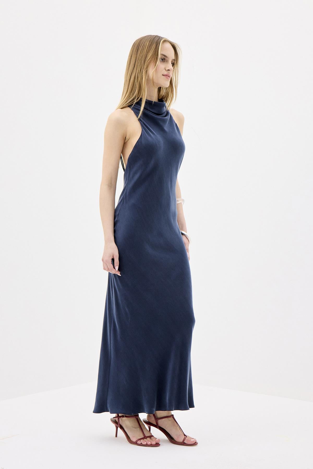 Backless Elegant  Long Dress