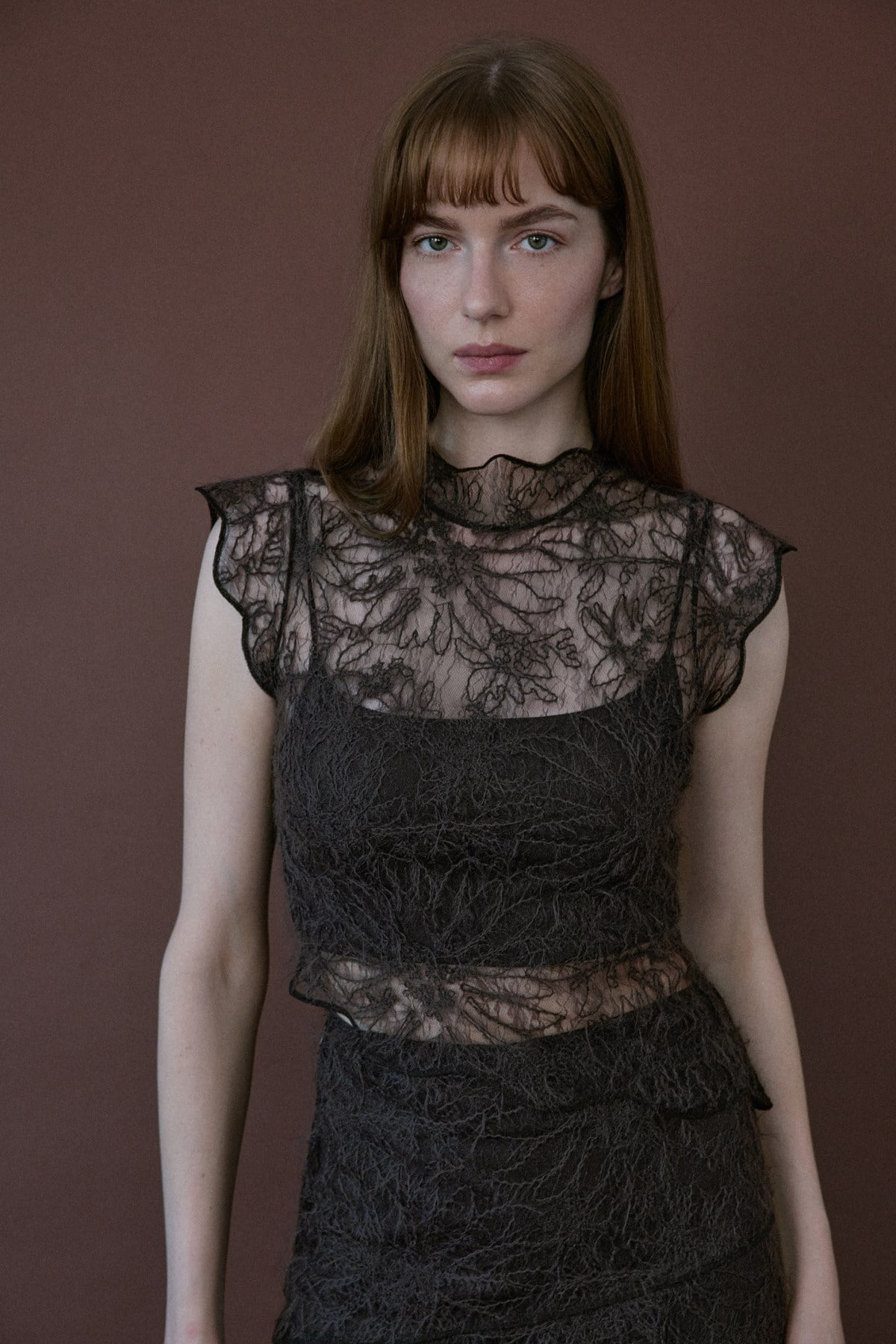 Backless Lace  Blouse
