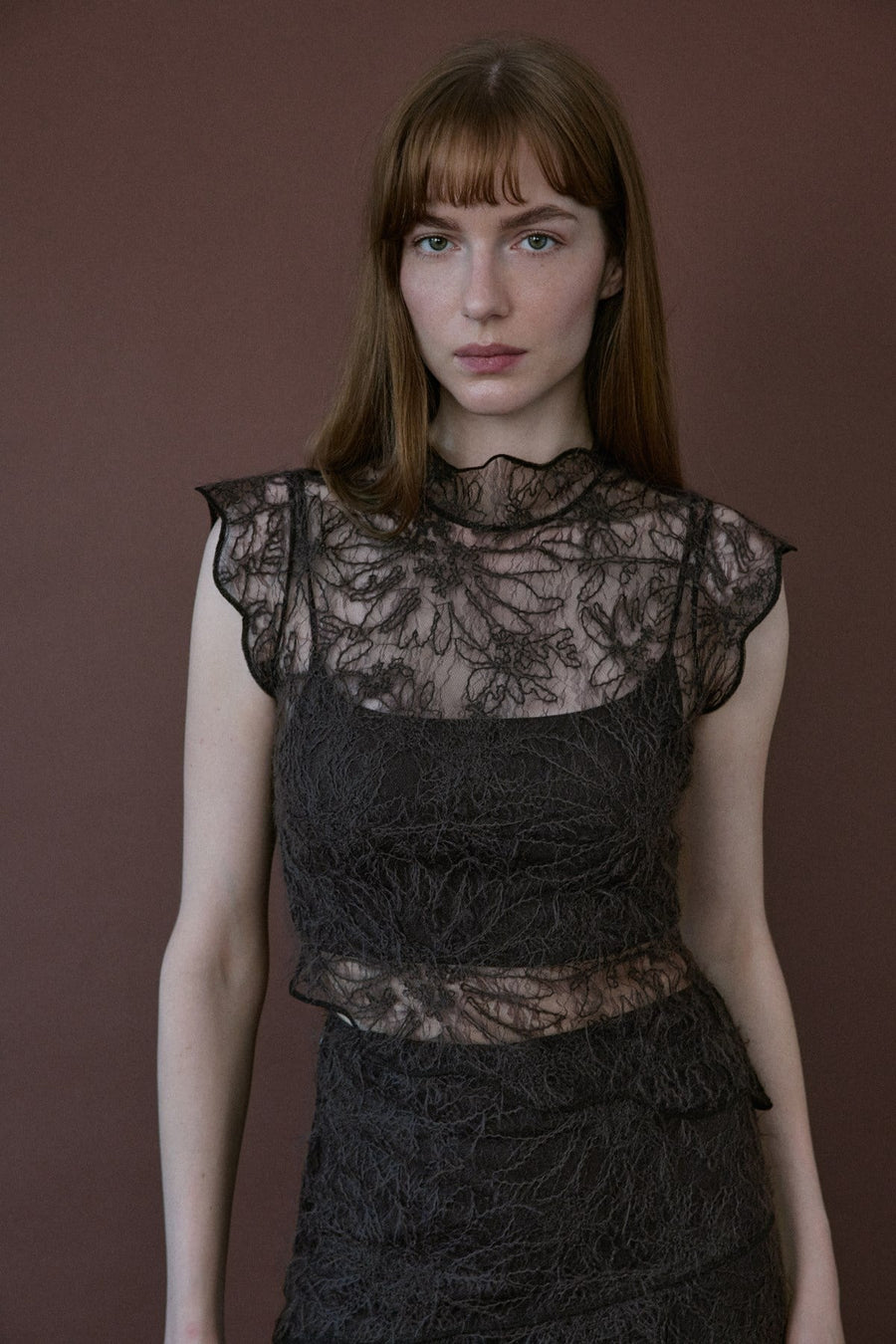Backless Lace  Blouse
