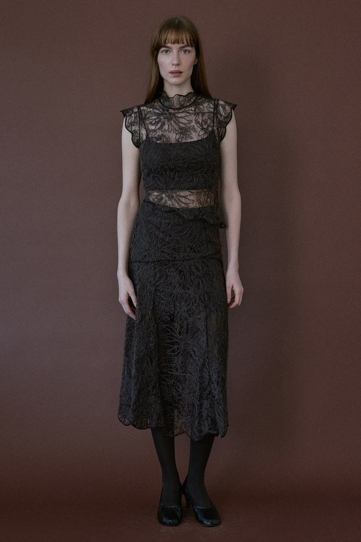 Backless Lace  Blouse