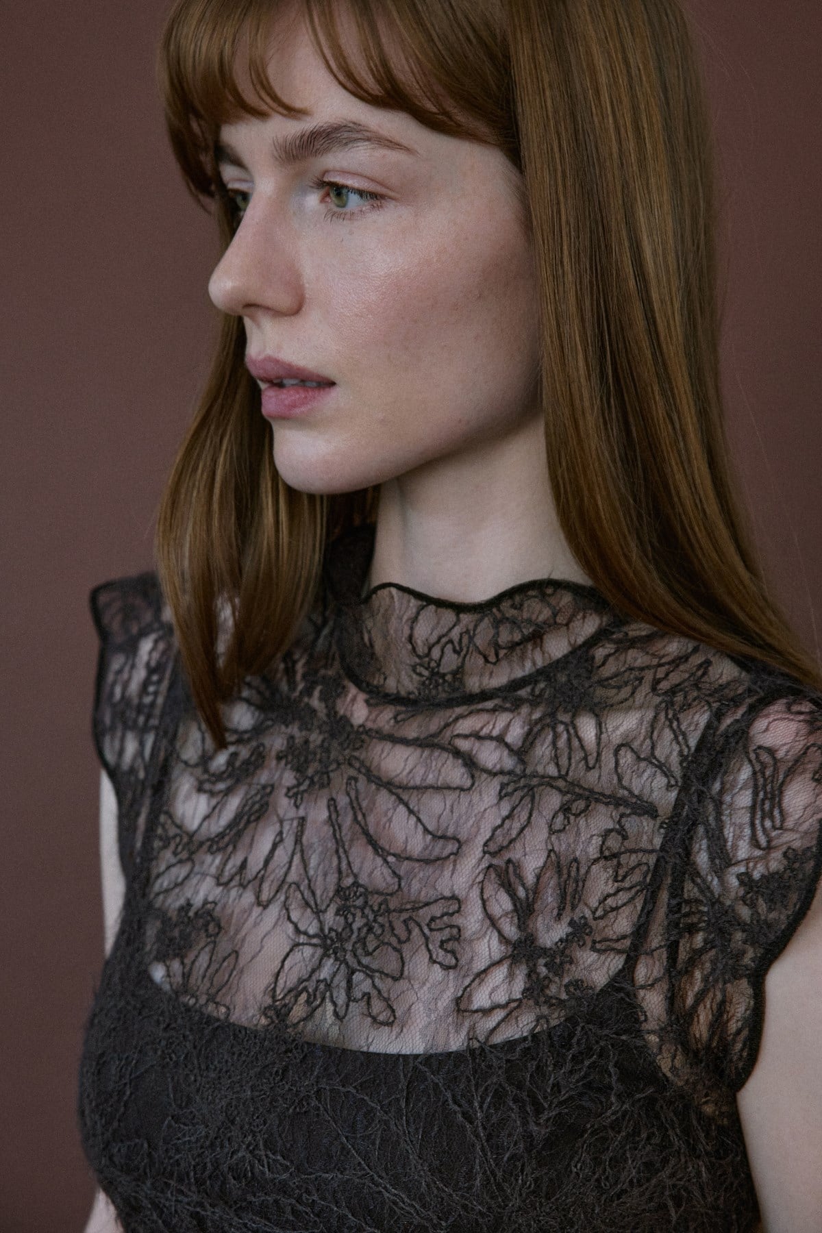 Backless Lace  Blouse