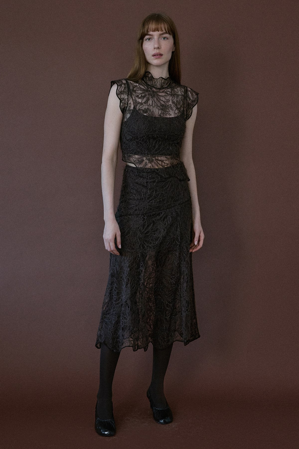 Backless Lace  Blouse