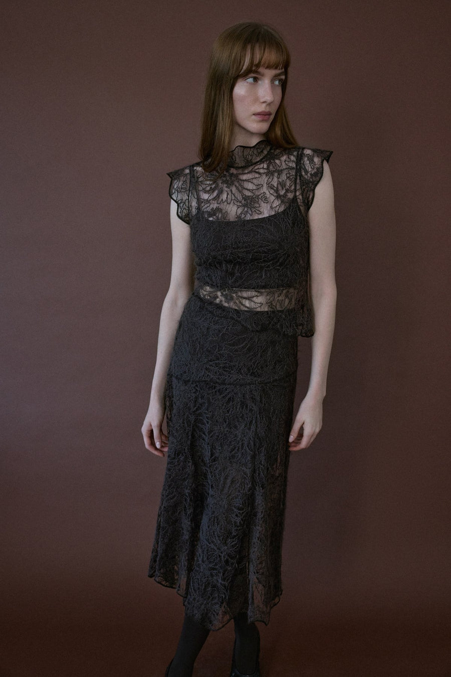 Backless Lace  Blouse