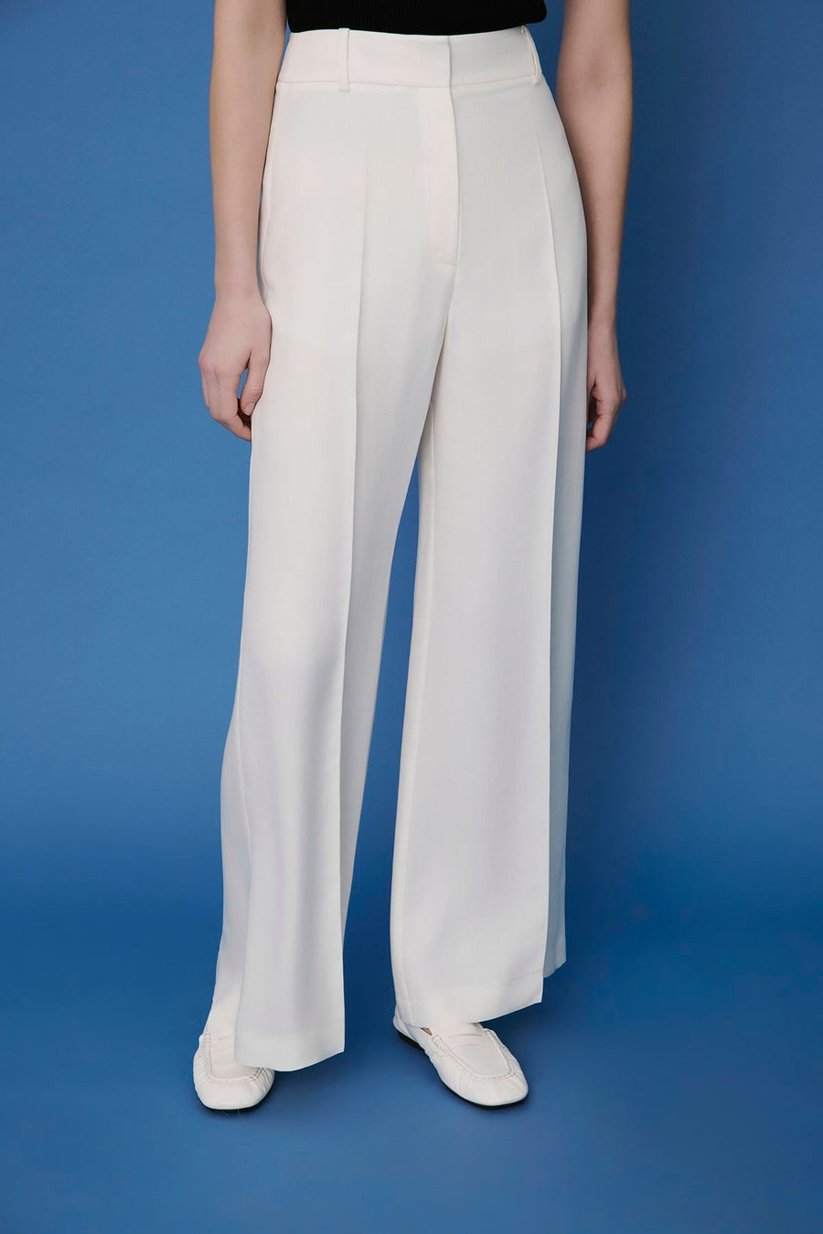 Belted Wide Leg  Trousers