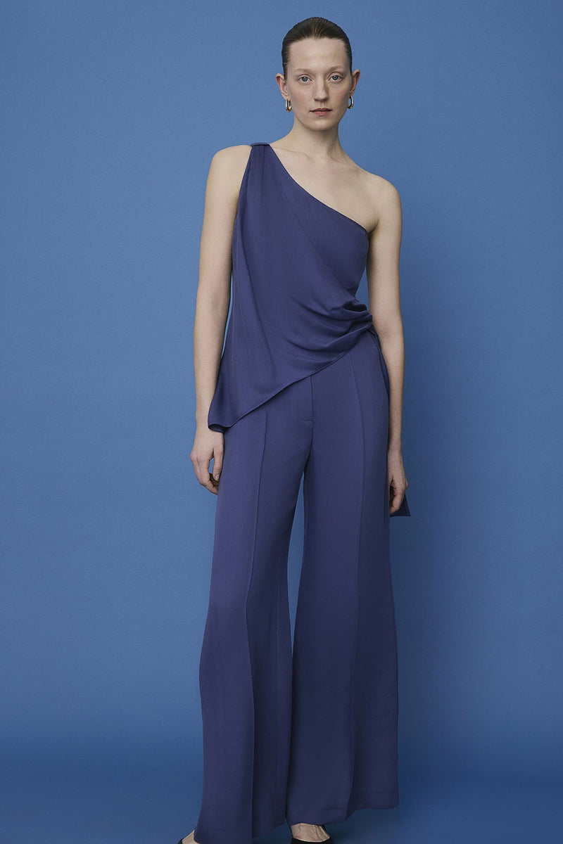 Belted Wide Leg  Trousers