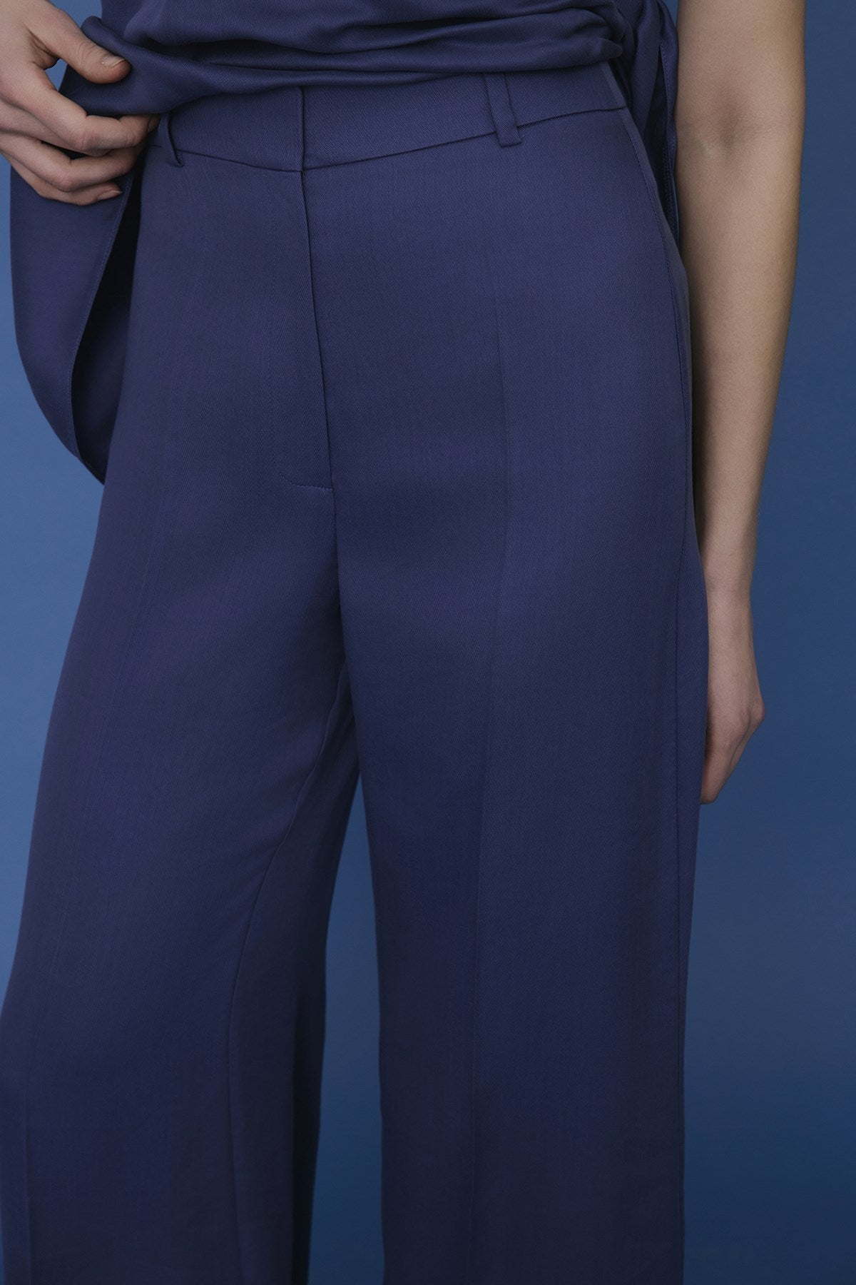 Belted Wide Leg  Trousers