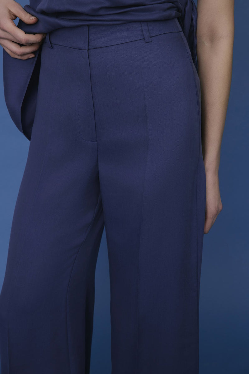 Belted Wide Leg  Trousers