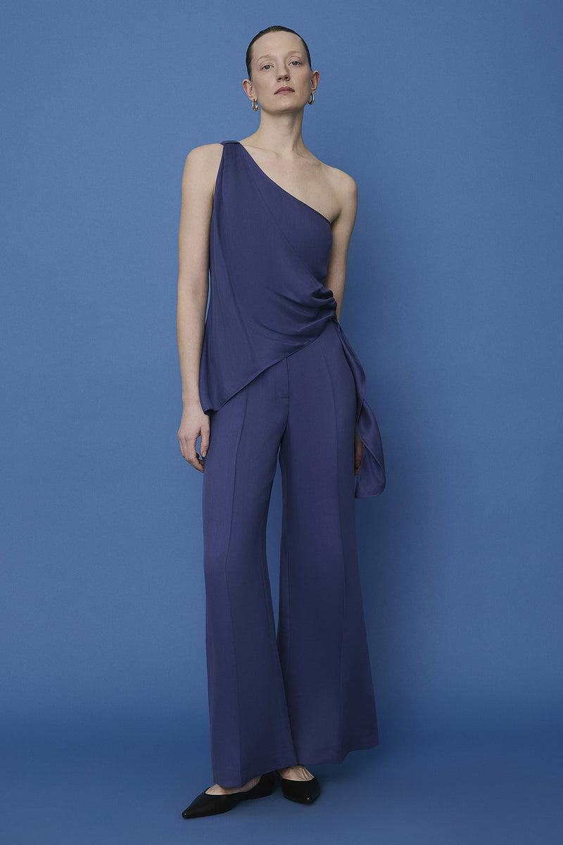 Belted Wide Leg  Trousers