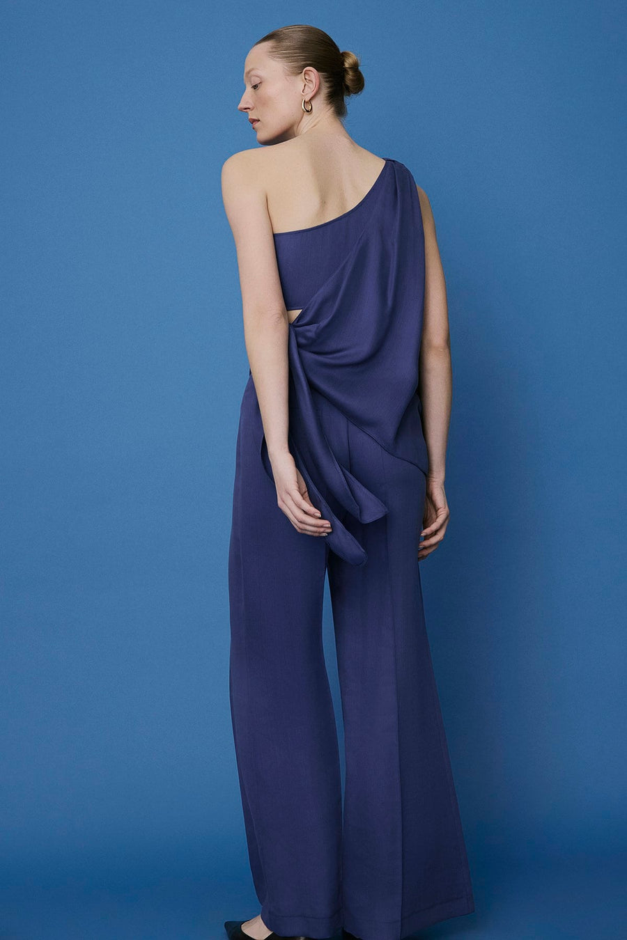 Belted Wide Leg  Trousers