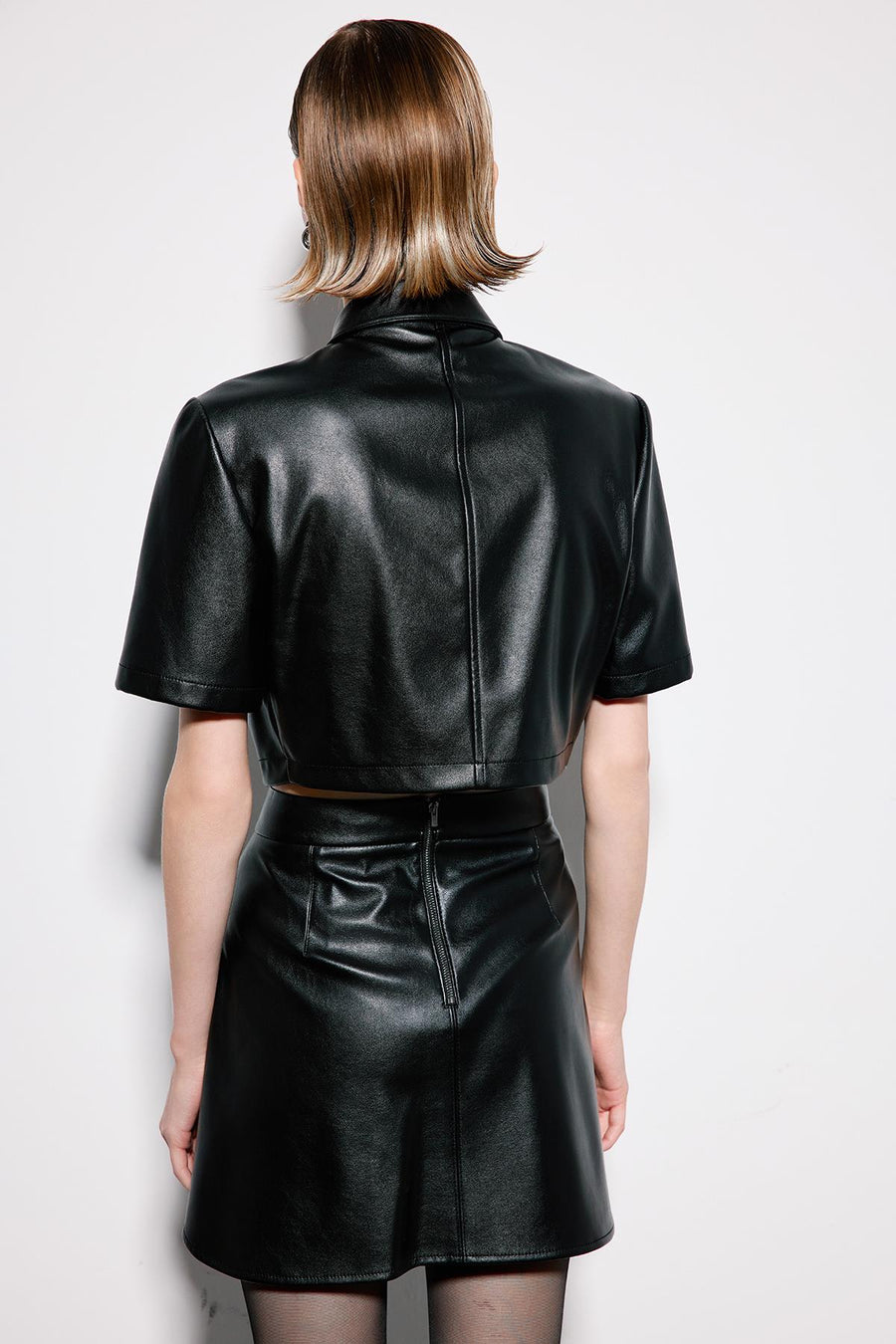 Mini Skirt With Stitch Detail