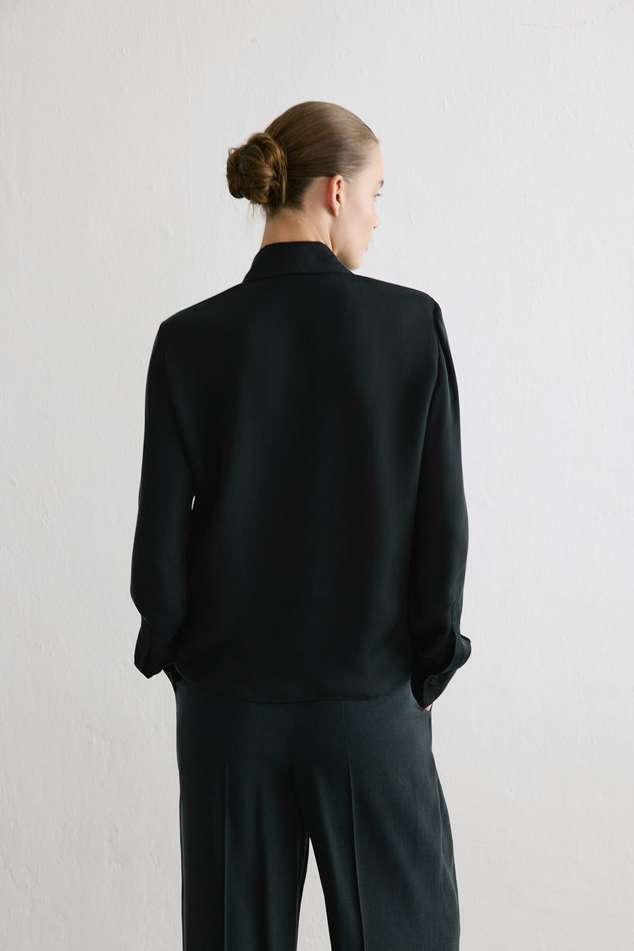 Cuffed Long Sleeve  Shirt