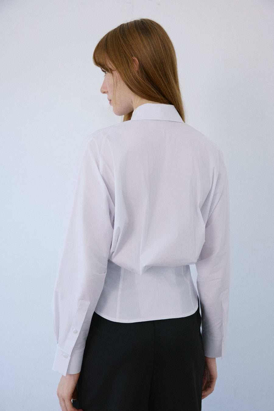 Dropped Shoulder Batwing Sleeve  Shirt
