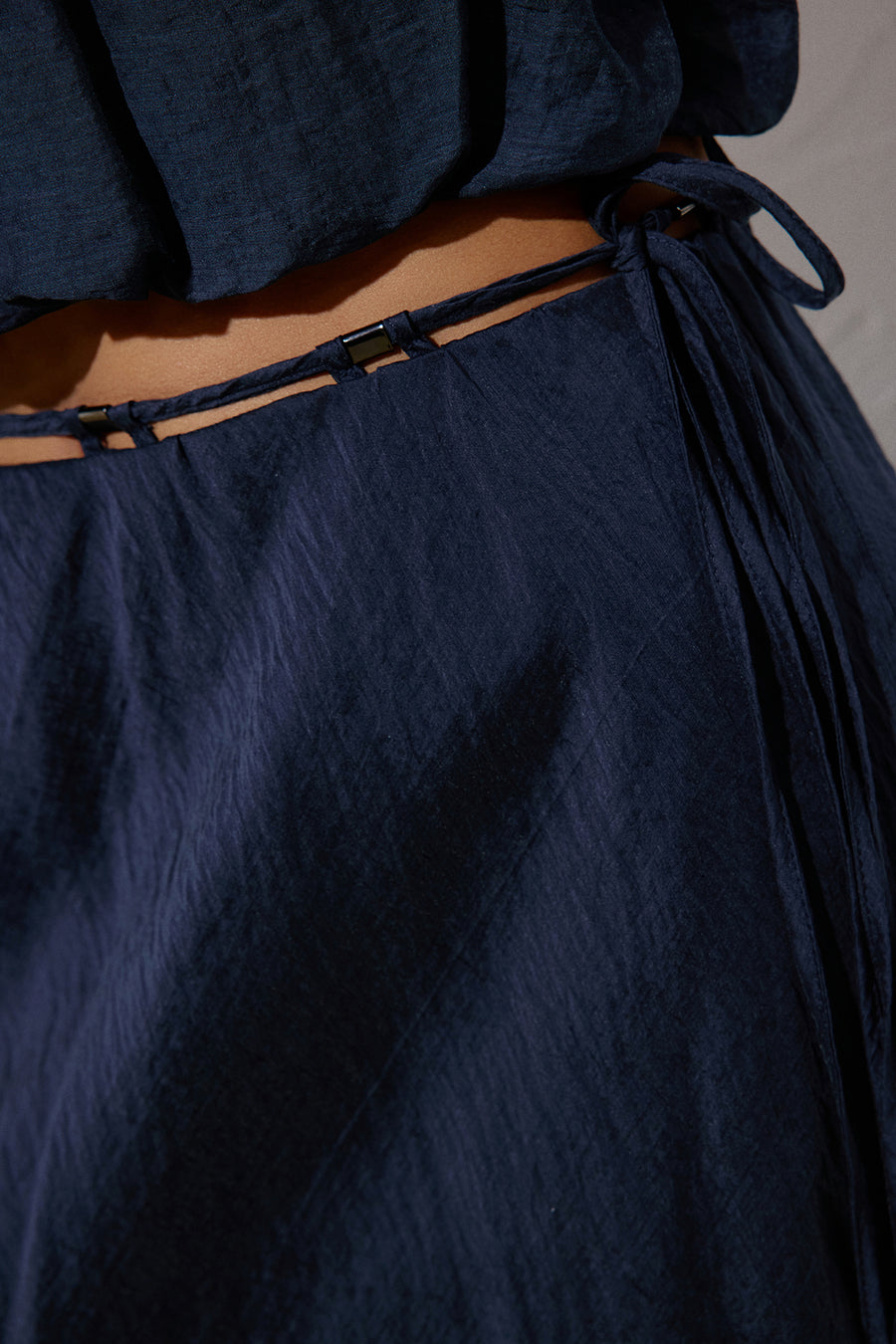 Flared High Waist Midi  Skirt