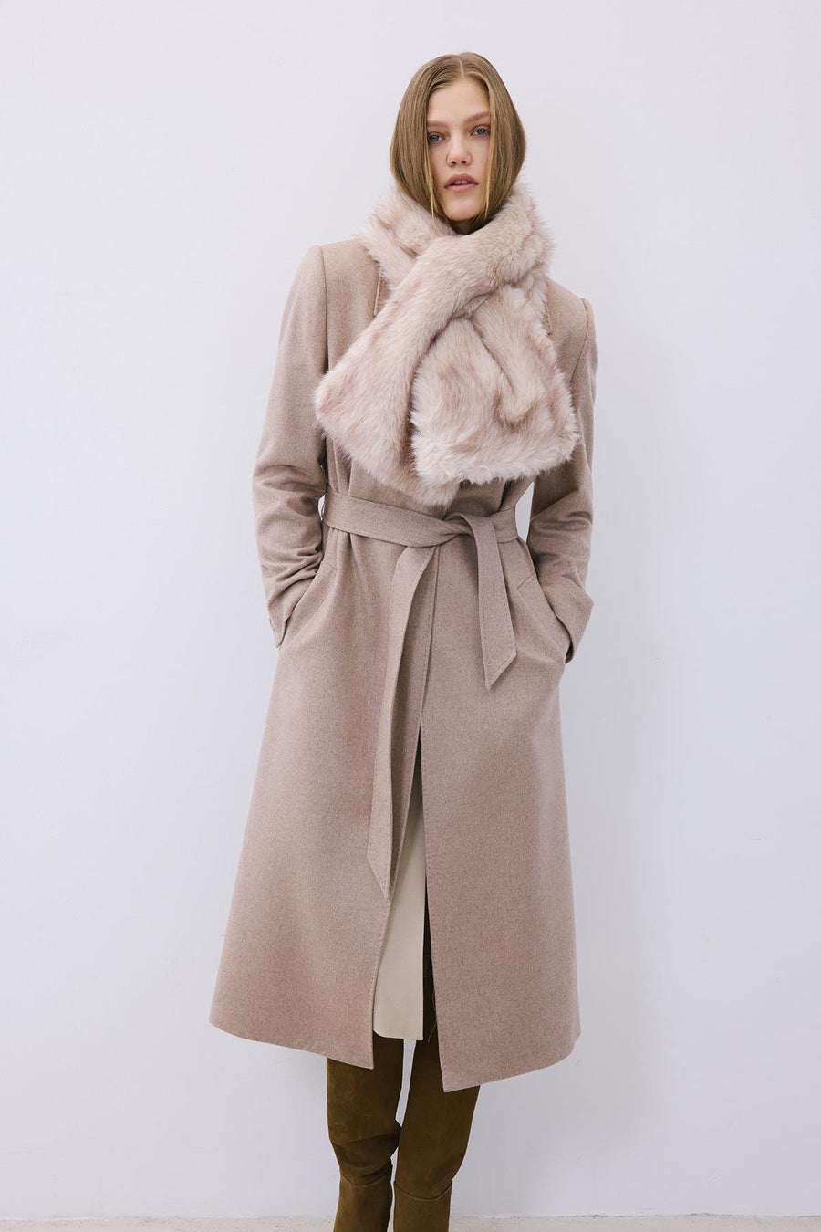 Fluffy  Faux Fur Neck Warmer