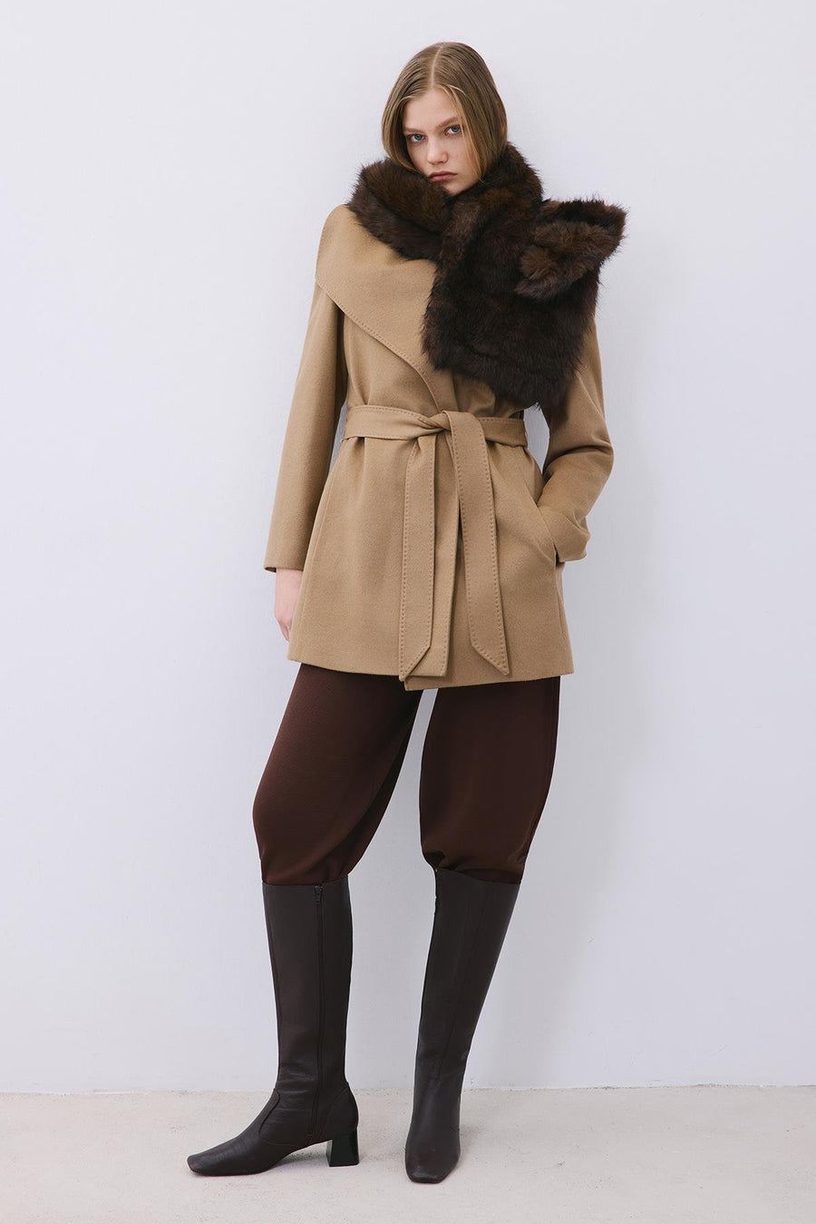 Fluffy  Faux Fur Neck Warmer