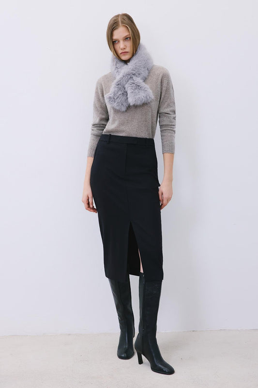 Fluffy Mink Faux Fur Neck Warmer