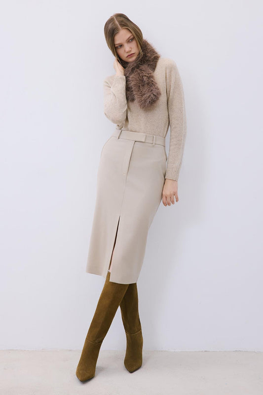 Fluffy Mink Faux Fur Neck Warmer