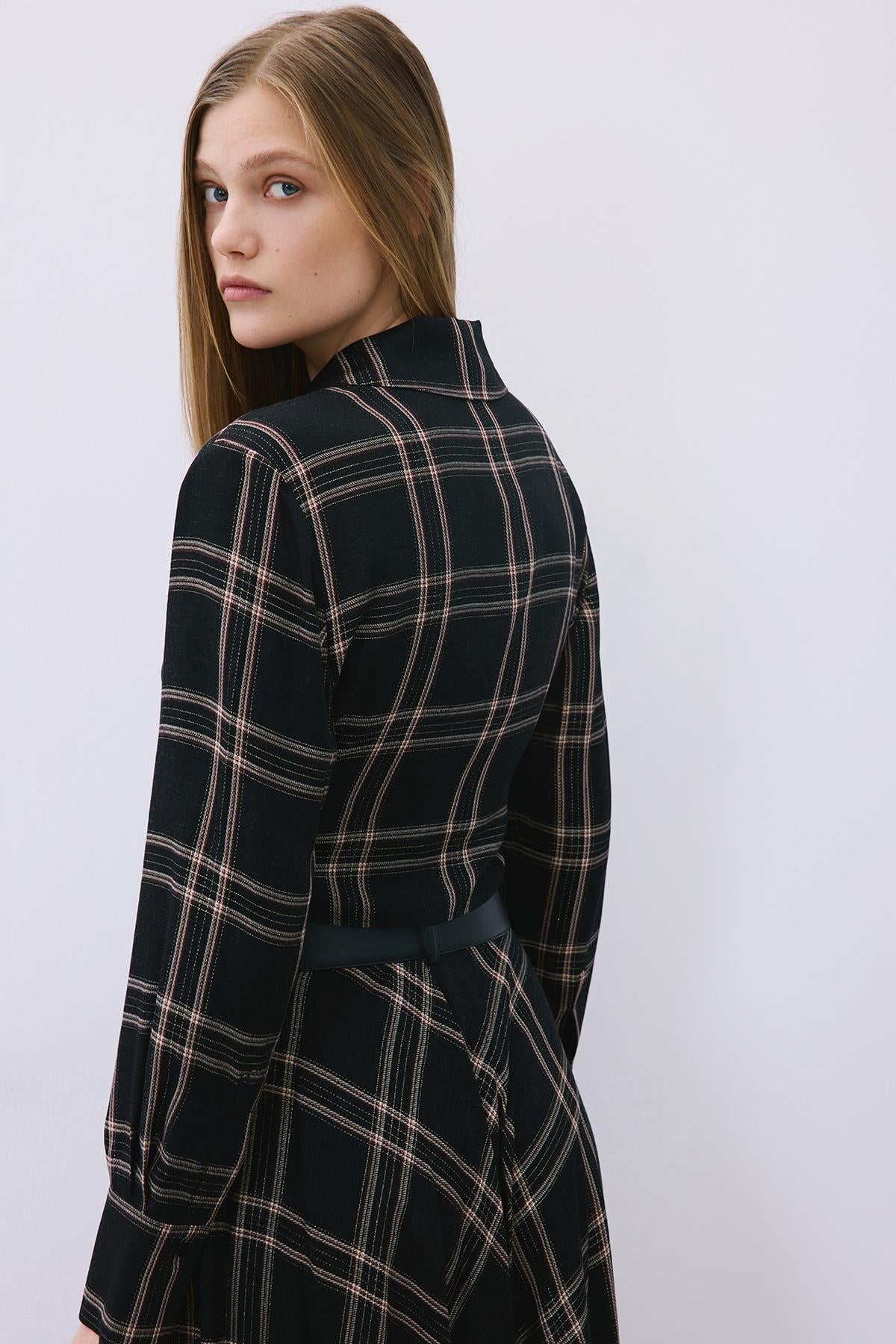 Glitter Plaid  Shirt