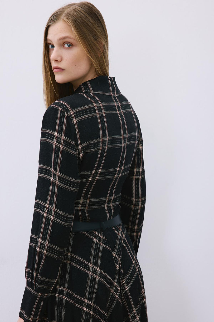 Glitter Plaid  Shirt