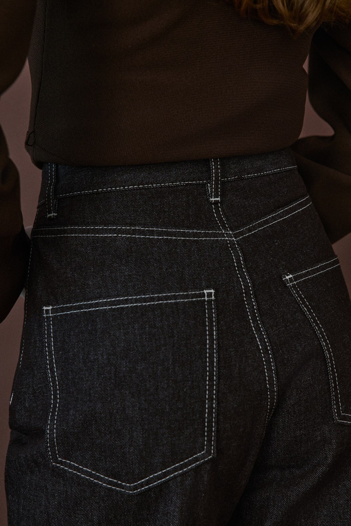 High Waist Barrel Fit  Trousers