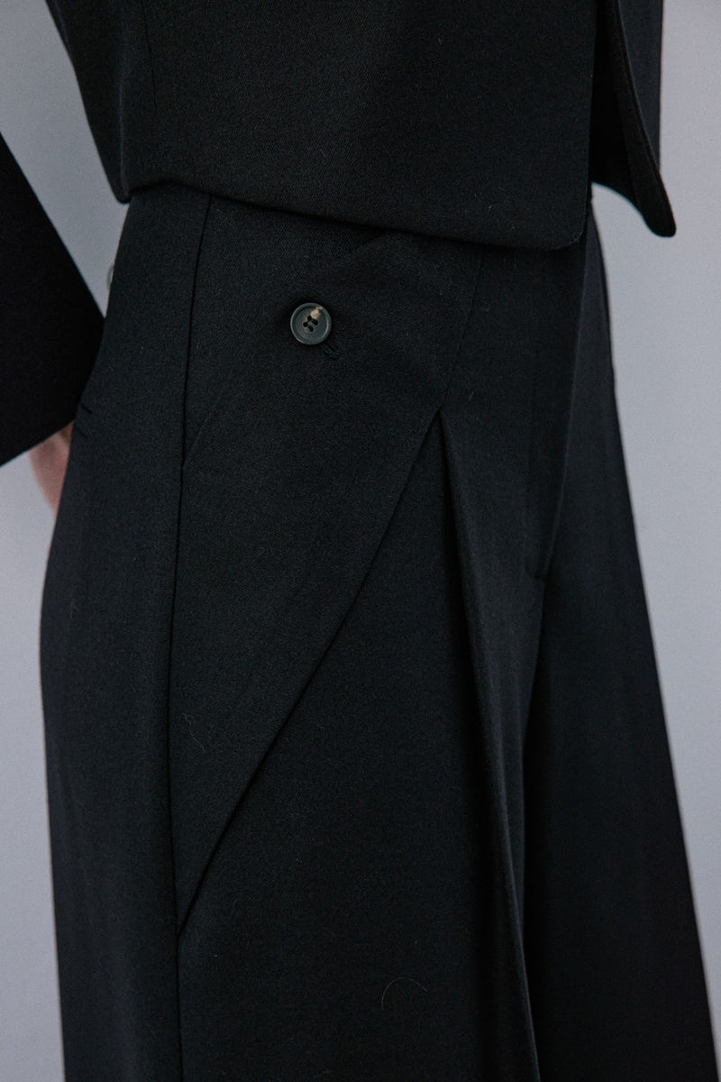 High Waist Wide Leg  Trousers