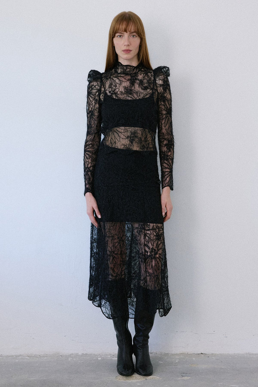 Lace Sheer  Blouse