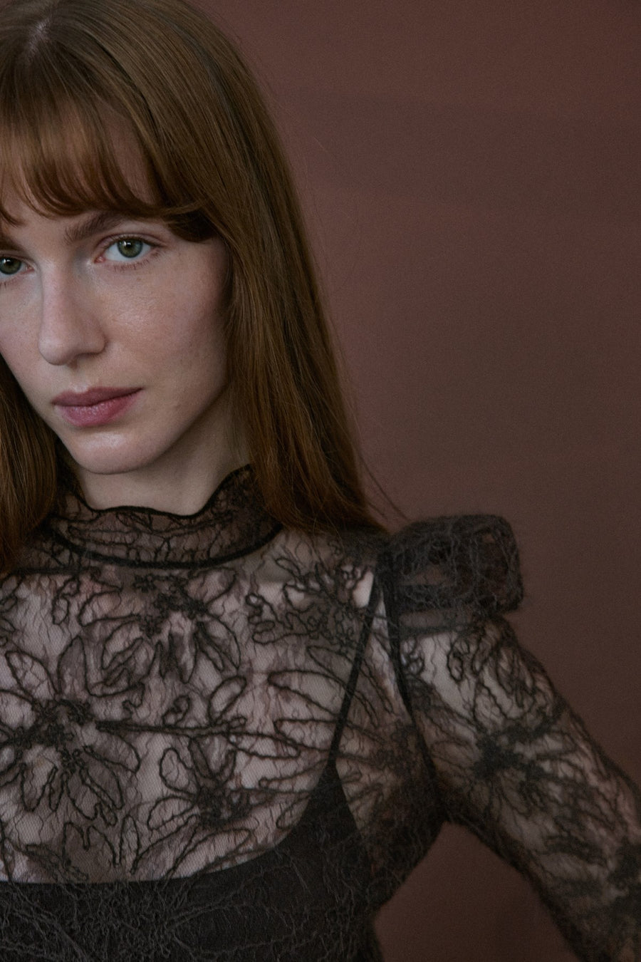 Lace Sheer  Blouse
