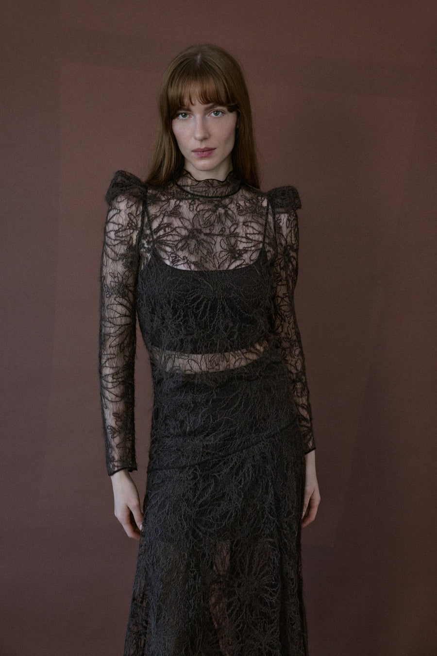 Lace Sheer  Blouse