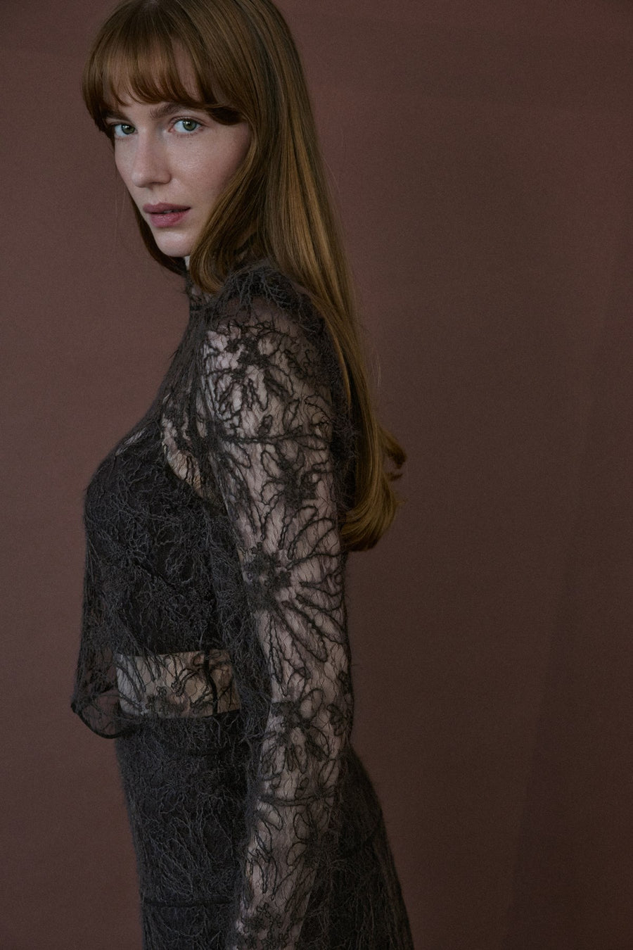 Lace Sheer  Blouse