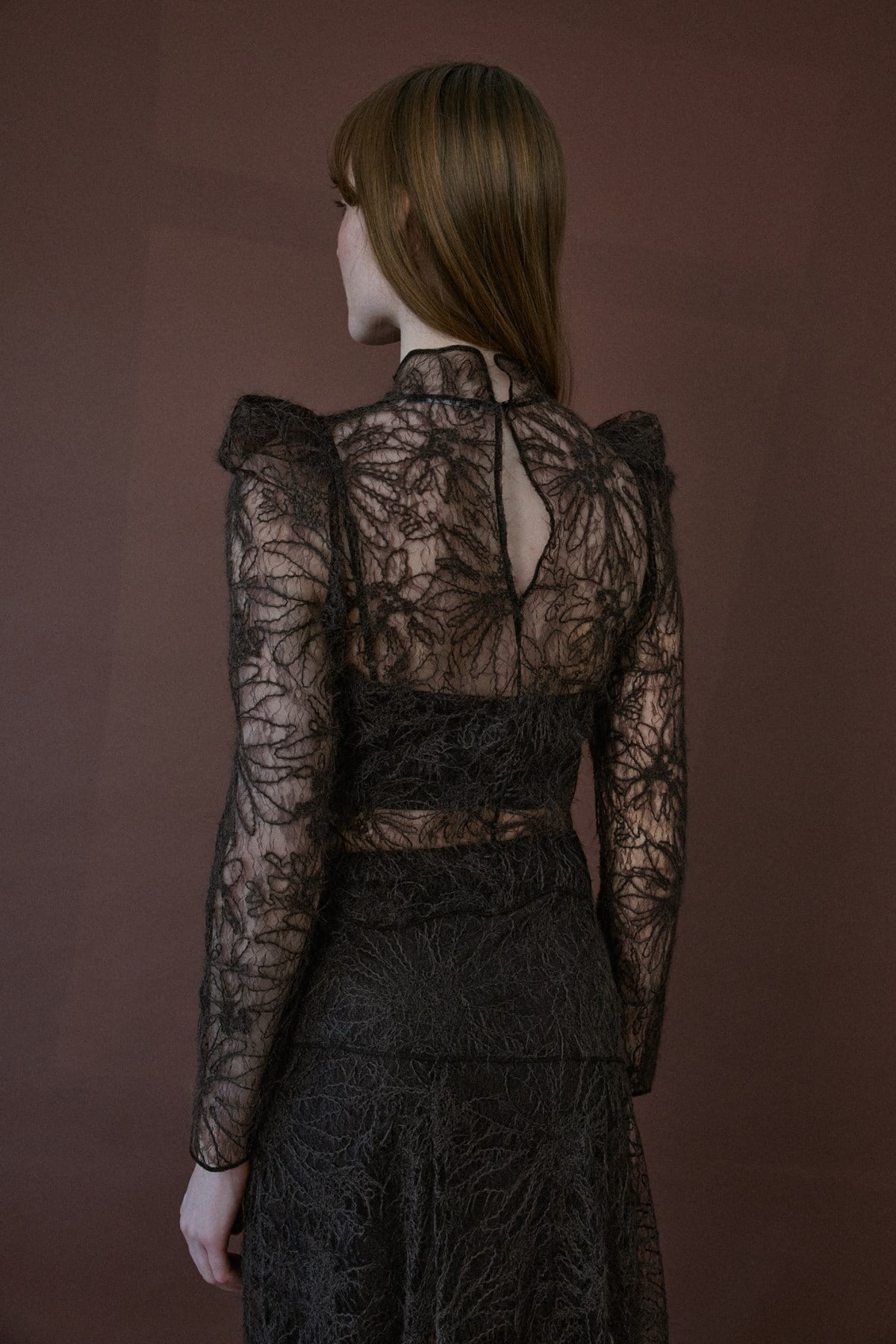 Lace Sheer  Blouse