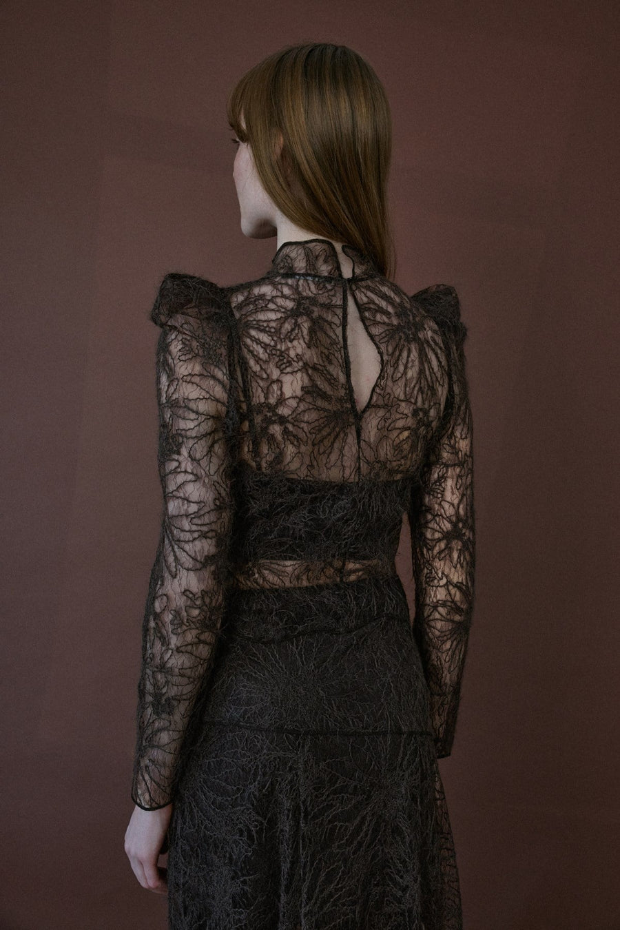 Lace Sheer  Blouse