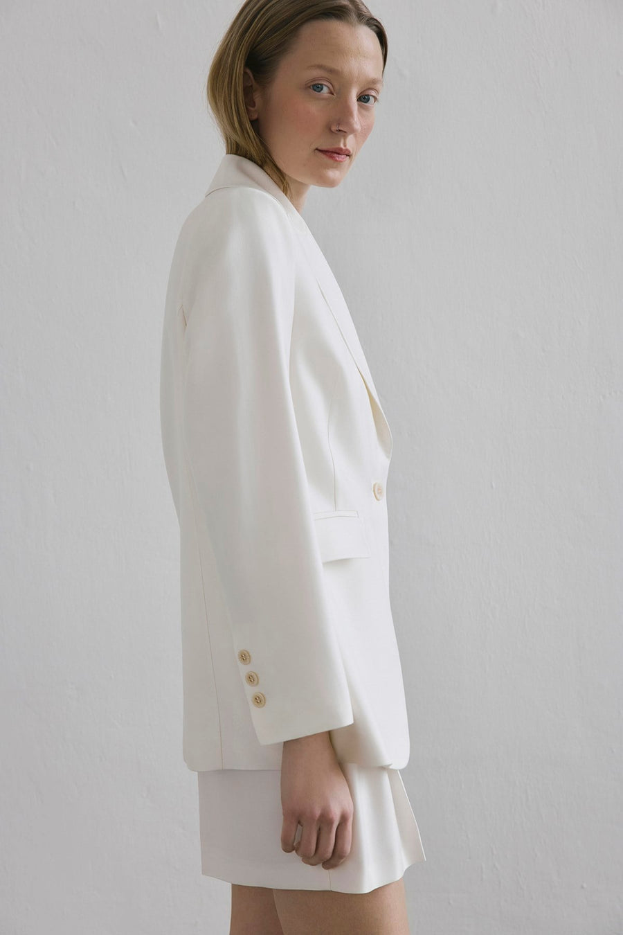 Lined Side Pocket  Jacket