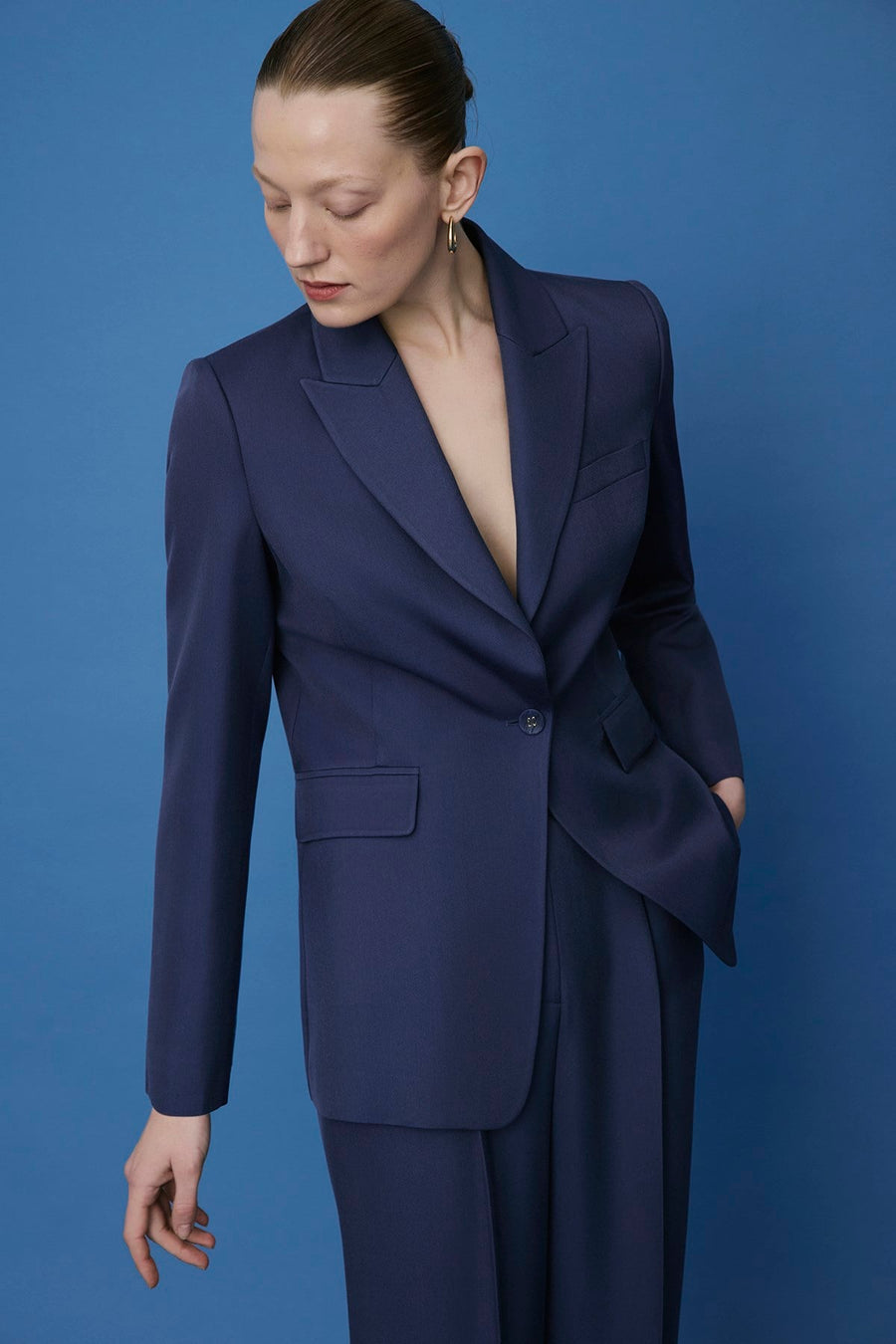 Lined Side Pocket  Jacket