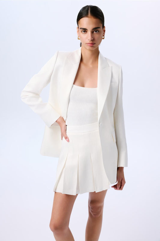 Long Sleeve Linen  Jacket