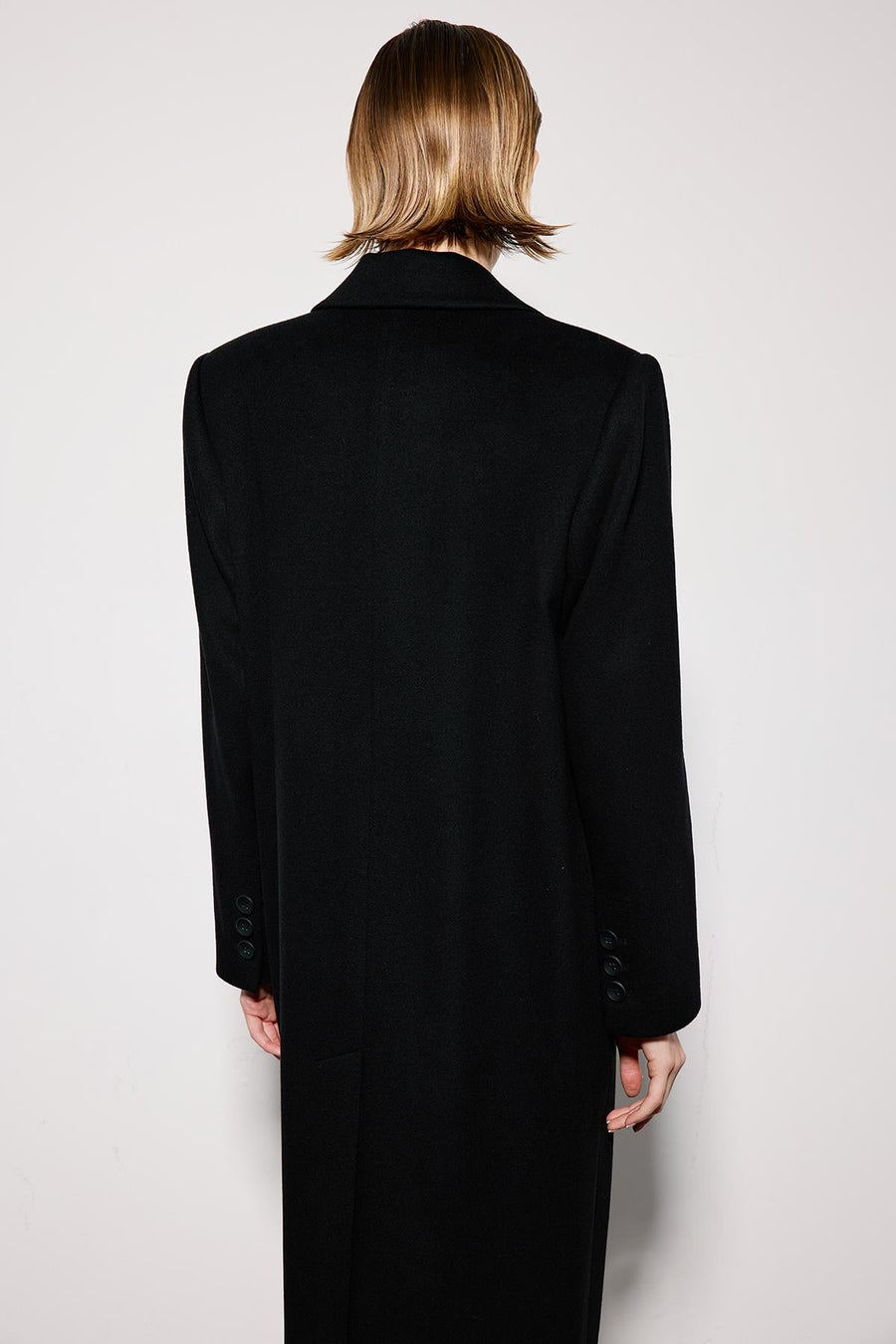 Midi Coat with Jacket Collar
