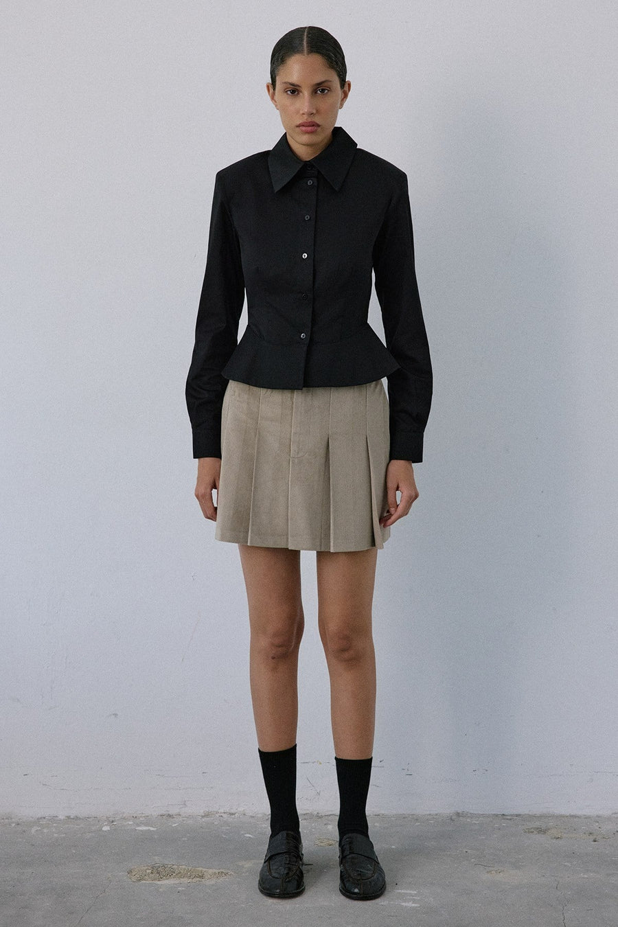 Padded Long Sleeve  Shirt