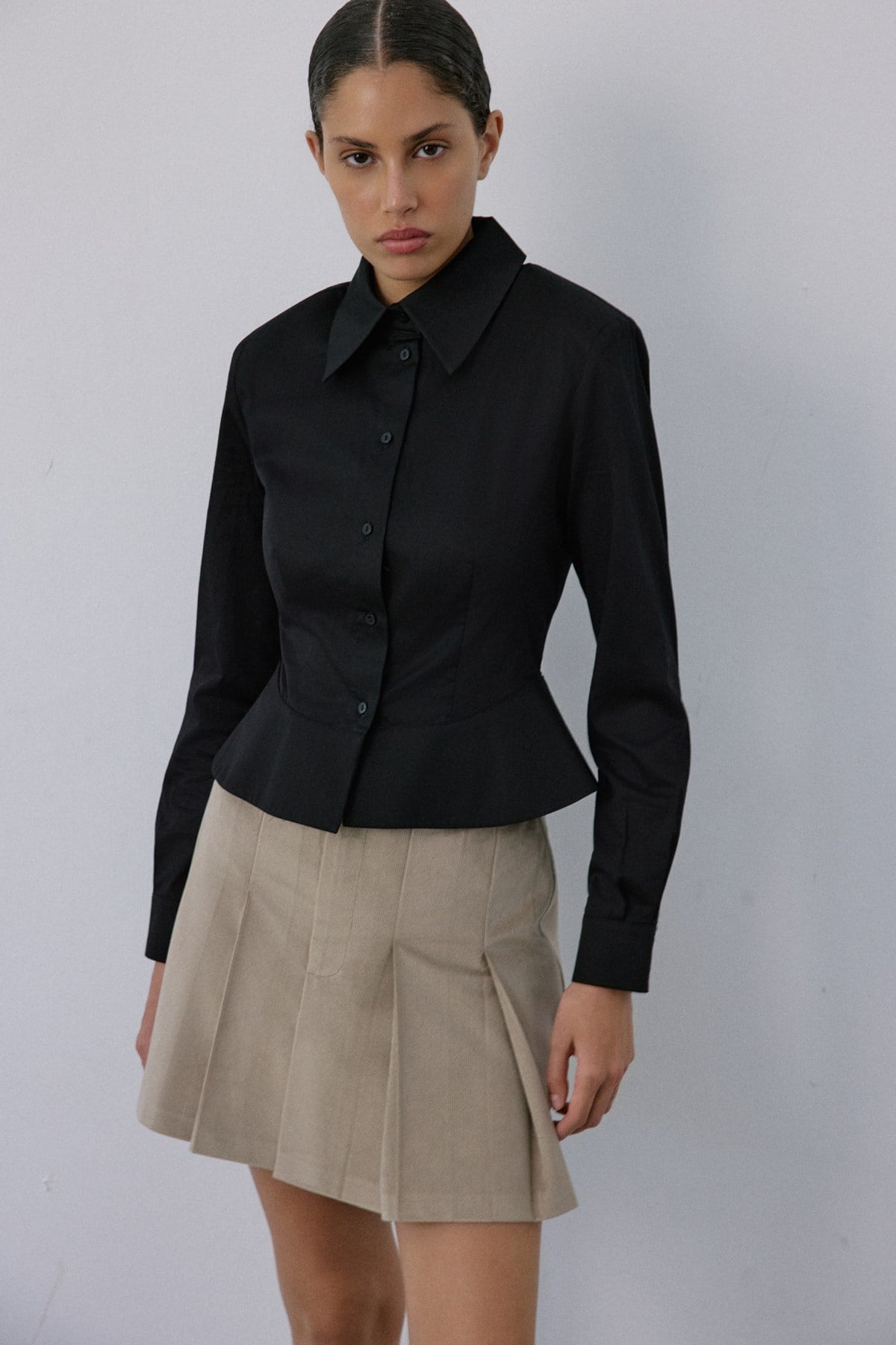 Padded Long Sleeve  Shirt